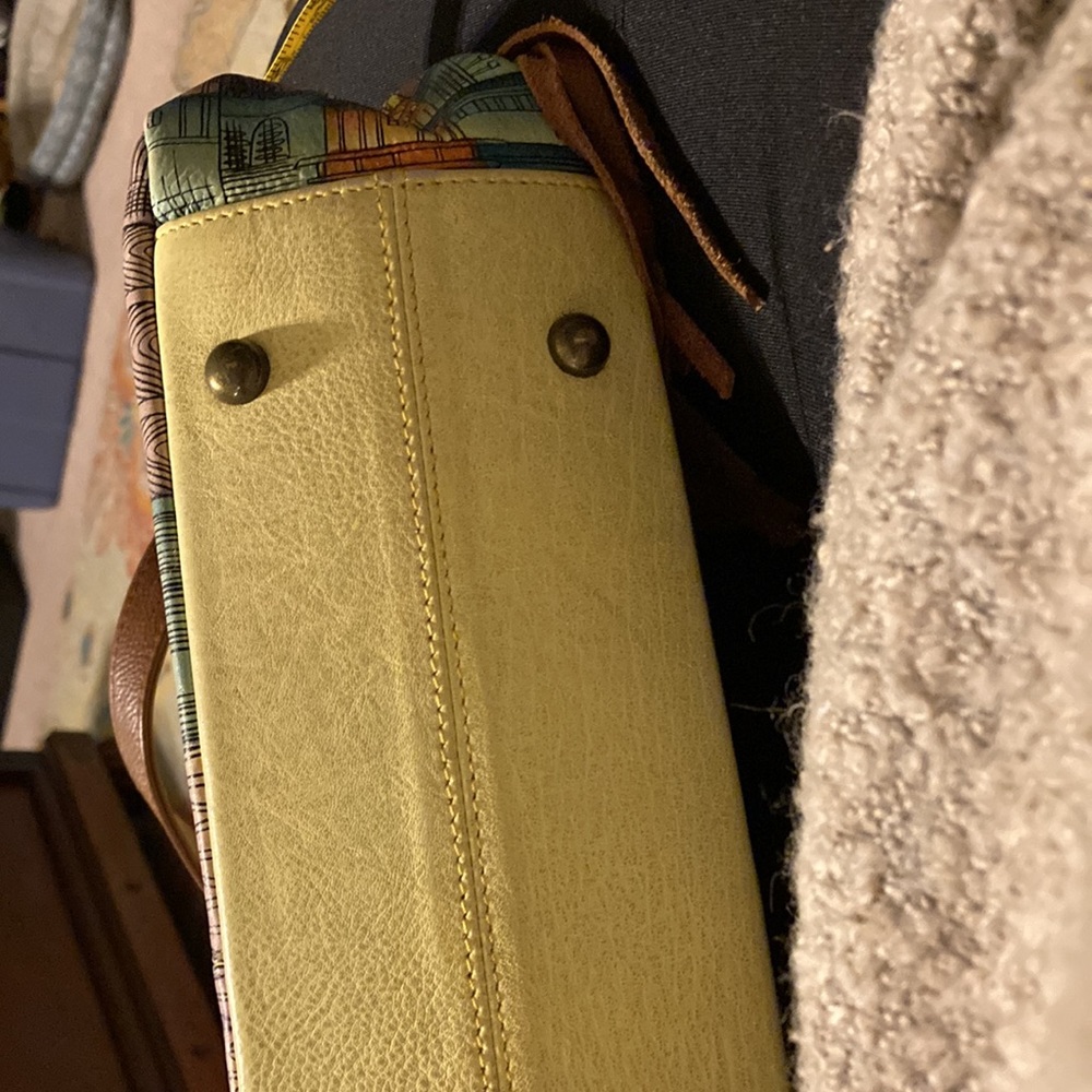 Anuschka hand painted leather Boho Purse - Picture 14 of 14